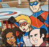Monster Attack - Kid Danger