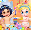 Bébé Jasmine et Bébé Cendrillon