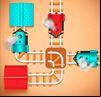 Rail Maze Puzzle