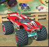 Mega Ramp Monster Truck Race